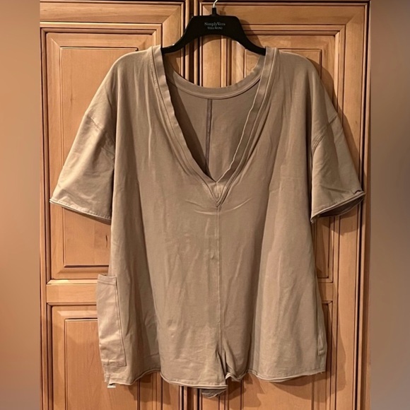 NWT Free People Hot Shot Tee Romper - Picture 10 of 15